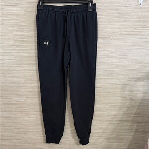 Under Armour Black Athletic Jogger Sweatpants Kids youth M